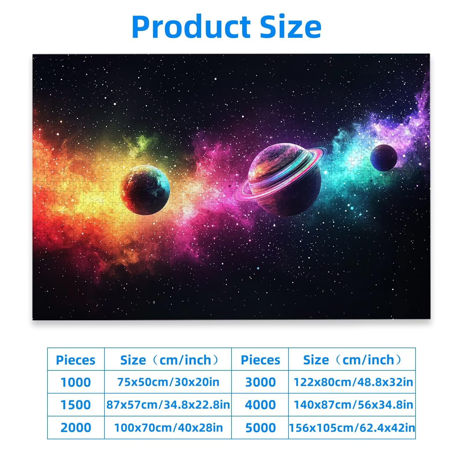 Puzzle 1500 Piezas, Puzzle Paisaje con Caja para Adultos, DIY Vistoso Rompecabezas Madera para Adultos, 1500 Piezas Rompecabezas Desafiante, para Decoracion Hogar, Regalo Mujer, Regalo Hombres, -2290