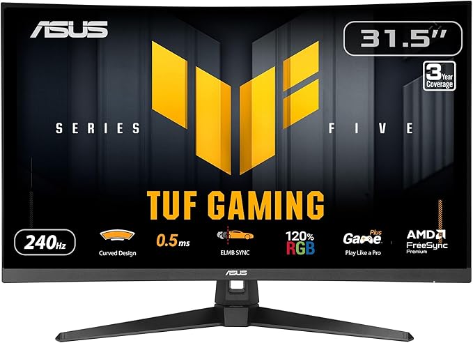 Monitor Gamer Curvo 32" Full HD 240Hz 0.5ms miniatura 8