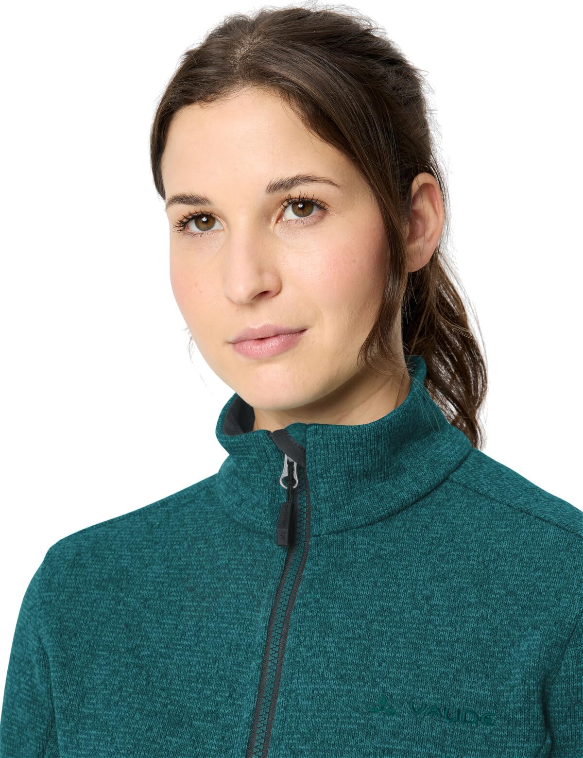 VAUDE Women's Rienza Jacket IV, wygodna i ciepła kurtka polarowa dla kobiet, do wędrówek lub dobrego samopoczucia, przyjemnie ciepła i wytrzymała