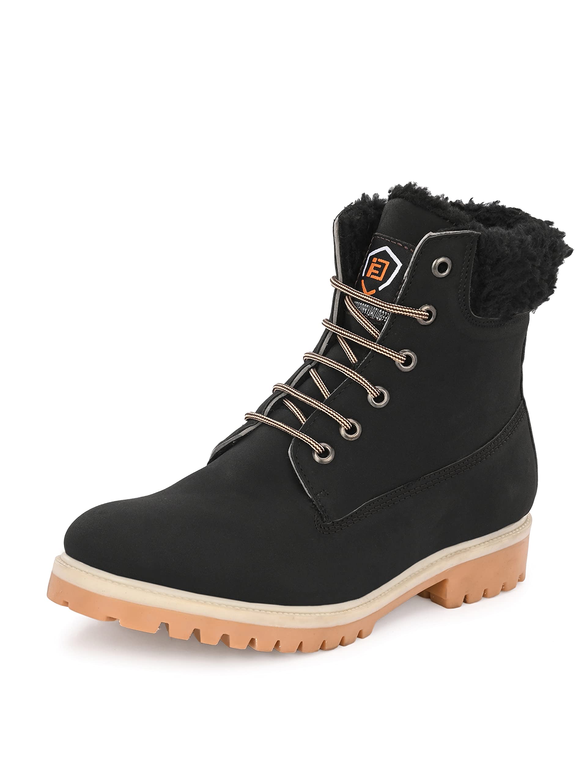 Eego Italy Winter Snow Boot With Fur_FUR-1-BLACK-7 (B0BSC4DBSK) Amazon Price History, Amazon Price Tracker