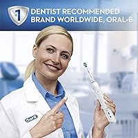 Vista 6 de Oral-B Cepillo de dientes eléctrico recargable ProAdvantage 1500, alimentado por Braun (2 unidades)