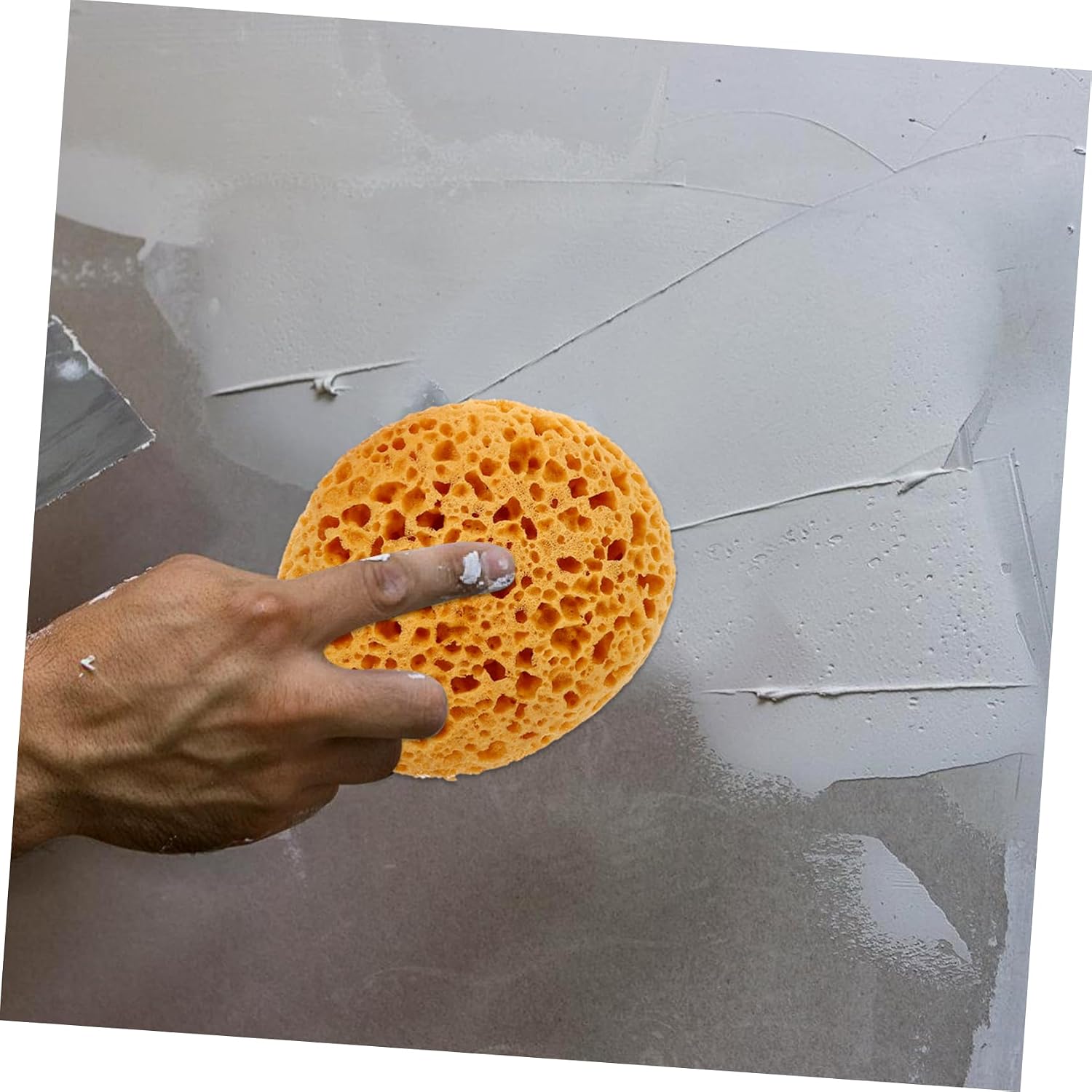 2pcs Textured Sponge Wall Sticker Drywall Repair Painting Tool Ceiling Texture Sponge