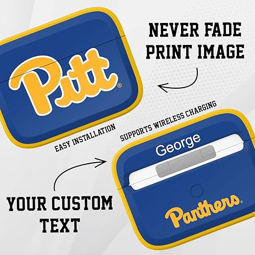 Vista 67 de AFFINITY BANDS Texas Longhorns HDX - Funda con nombre personalizado compatible con Apple AirPods Pro 1 y 2 (negro clásico)