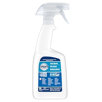 Dawn Professional Power Dissolver Spray, Bulk Degreaser Spray for Pots, Pans, Dishes, Stoves, Ovens and Grills in Commercial Restaurant Kitchens, 32 Fl Oz Pack of 6