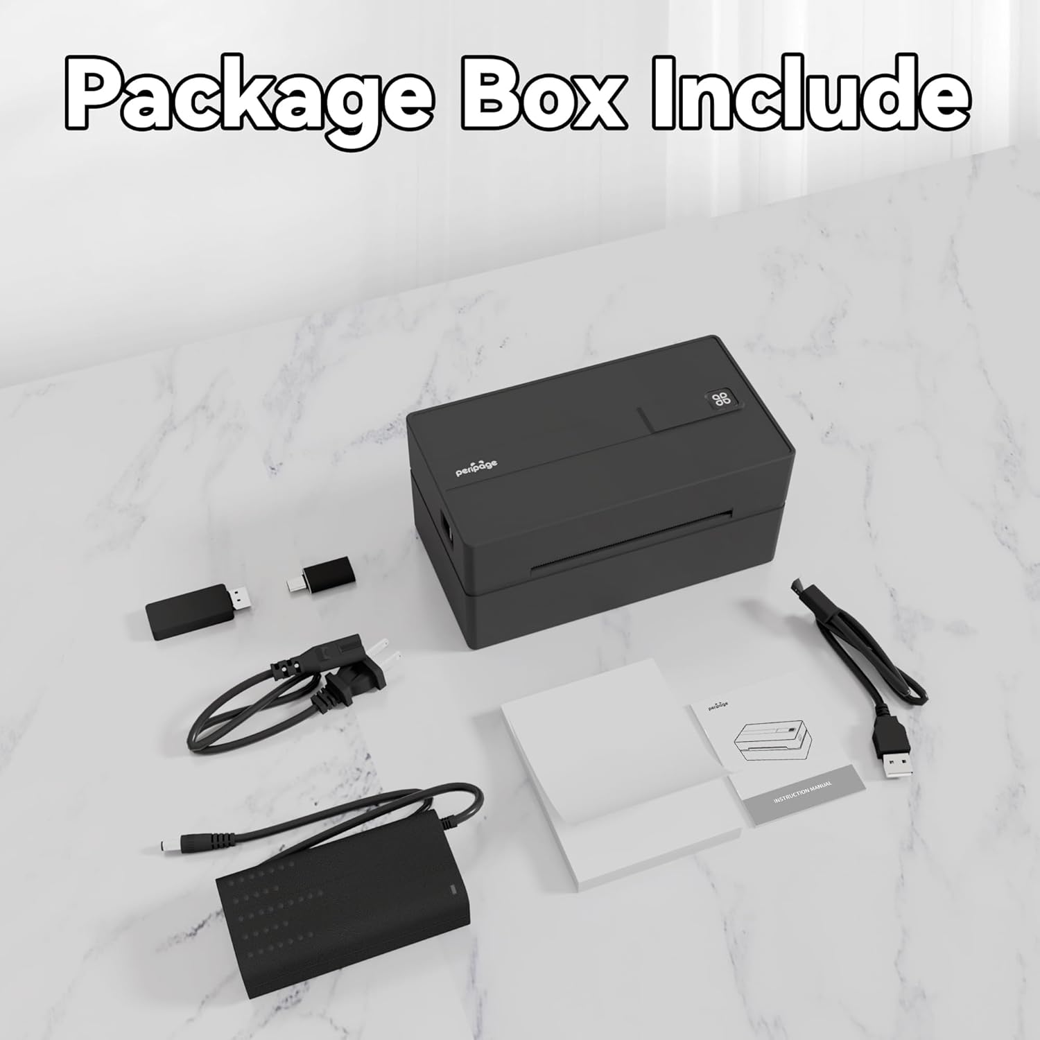 Package Box Include