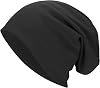 Zando Slouchy Dwarf Beanie Hats for Women Men - Breathable Cozy Cotton Sleep Cap Thin Chemo Headwear for Hip-Pop Halloween