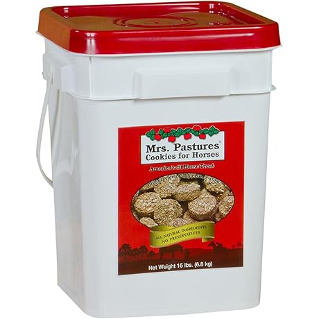 Mrs. Pastures Horse Treats Cookies [15 lbs Bucket]