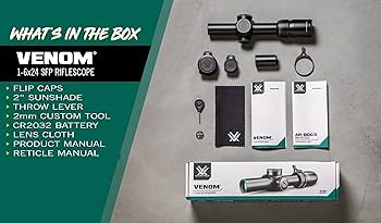 Amazon.co.jp: Venom® 1-6x24 SFP AR-BDC3 MOA : 家電＆カメラ