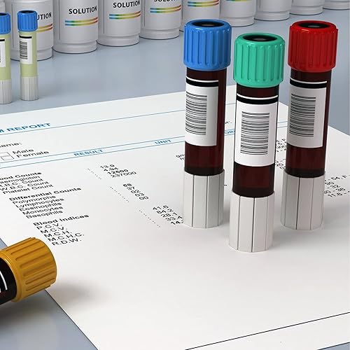 Miniatura 4 de GREENCYCLE Carpeta de archivos troquelada, rollos de etiquetas de papel blanco compatibles con Brother RDS05U1 de 2 pulgadas x 1 164 pulgadas (2.008