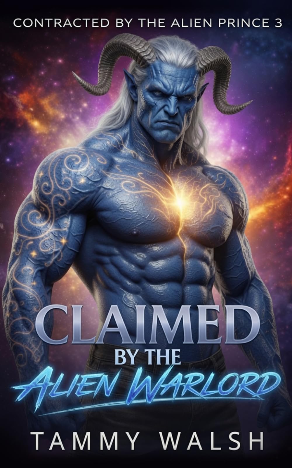 Claimed by the Alien Warlord: A Sci Fi Alien Romance (Contracted by the Alien Prince)