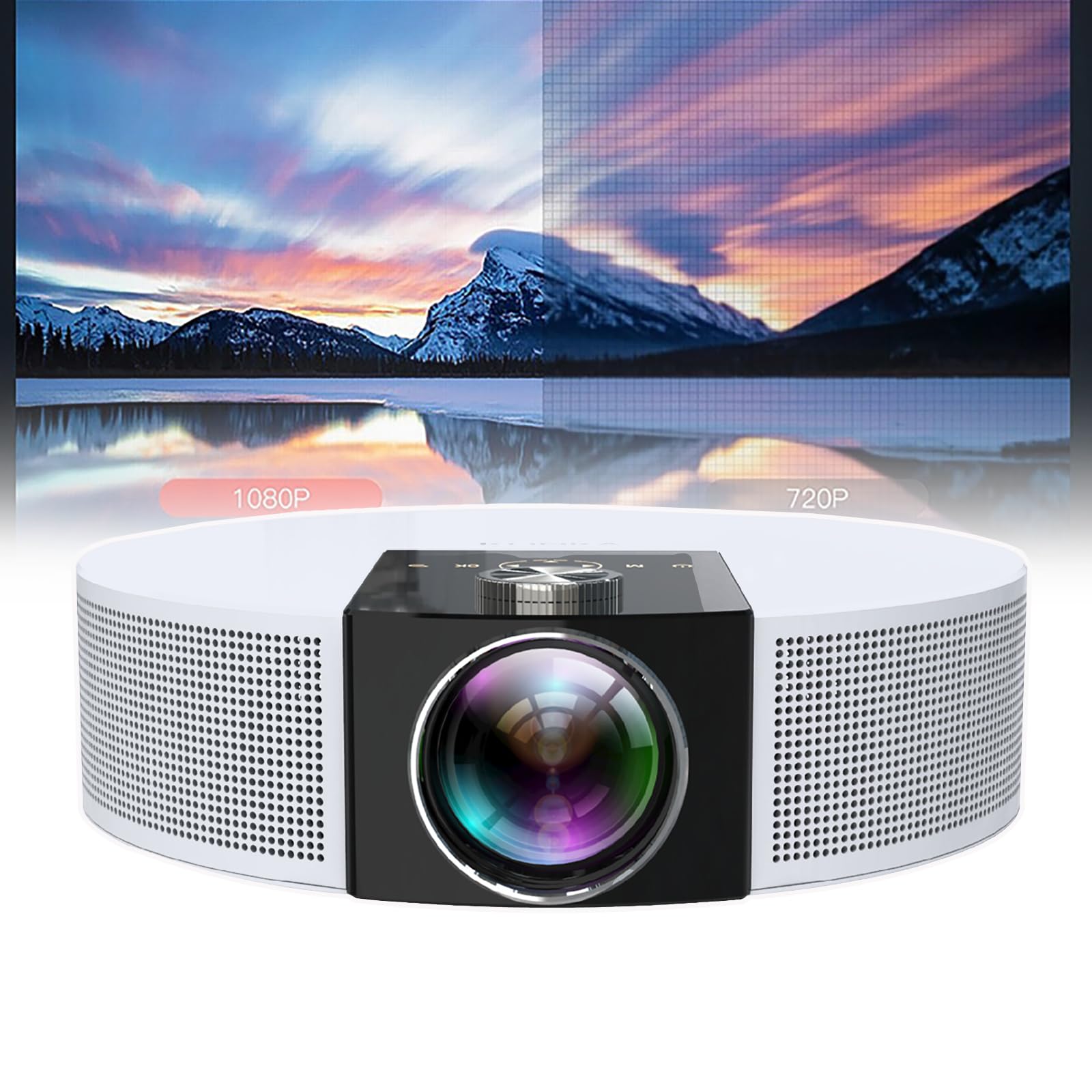 Projecteur de cinéma maison intelligent résolvant les angles de vue