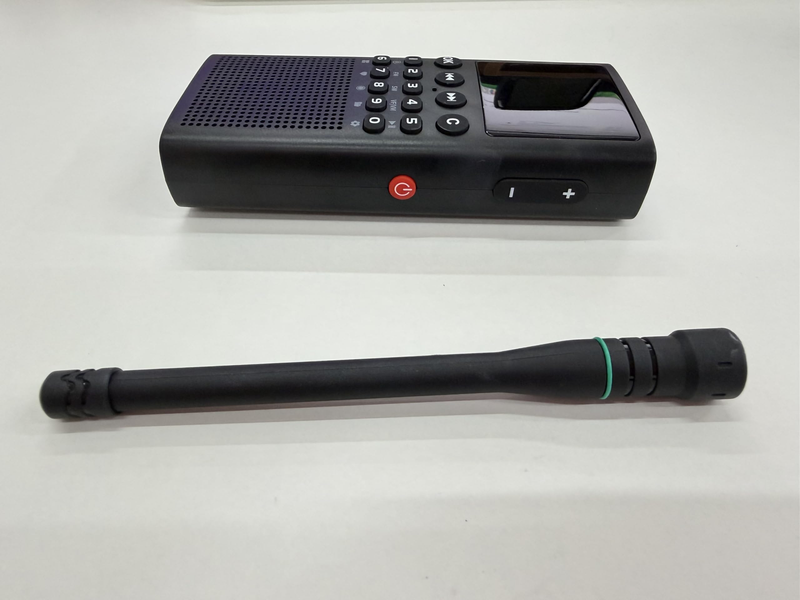 CHOYONG WT2 Sieciowy Walkie Talkie, Radiotelefon Dalekiego Zasięgu z Odbiorem FM/AM/SW, Komunikacja Grupowa POC WiFi/4G, Wyszukiwanie Głosowe GPT, Akumulator 2500mAh, Czarny