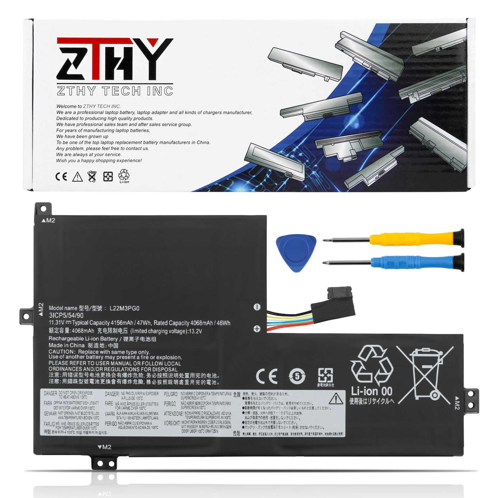Amazon.com: L22B3PG0 L22D3PG0 L22X3PG0 Laptop Battery Replacement