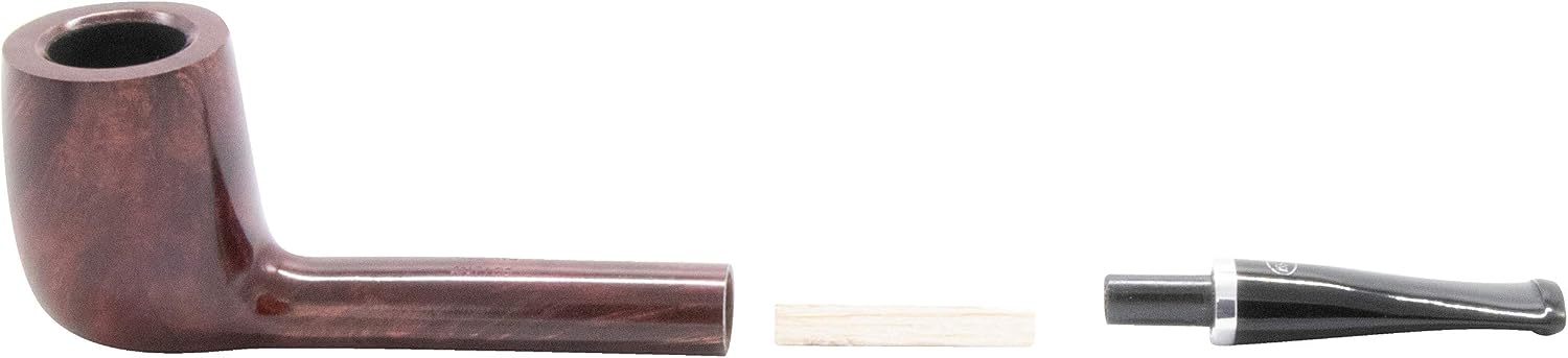 Rossi Rubino Antico 802 Smooth Tobacco Pipe
