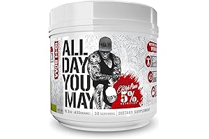 5% Nutrition Rich Piana AllDayYouMay BCAA Shred Matrix