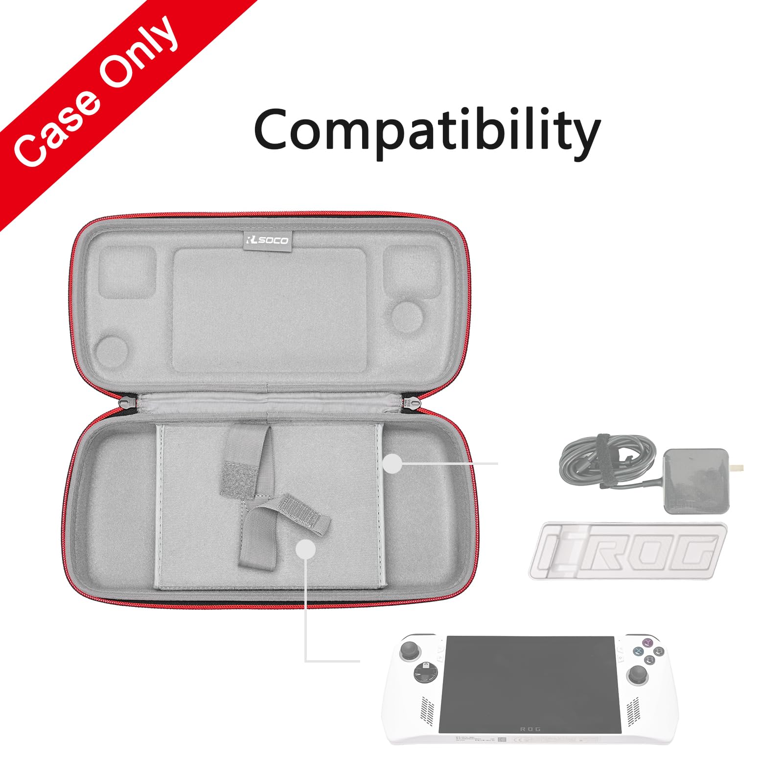 RLSOCO Hard Case for ASUS ROG Ally 7