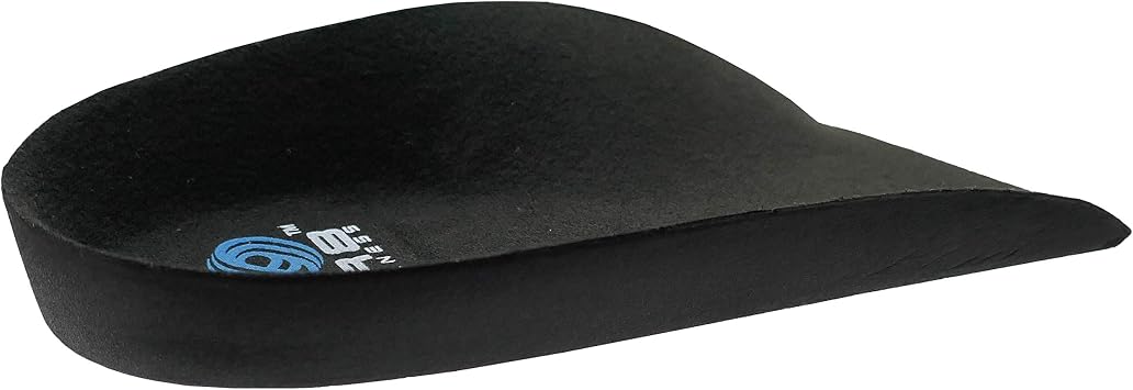 3/4 Length High Arch Support Orthotic Insole for Over Pronation, Flat Foot, Plantar Fasciitis & Heel Pain Relief. High Density, Medial Wedge Adjustment Set Included Medium 7-8.5