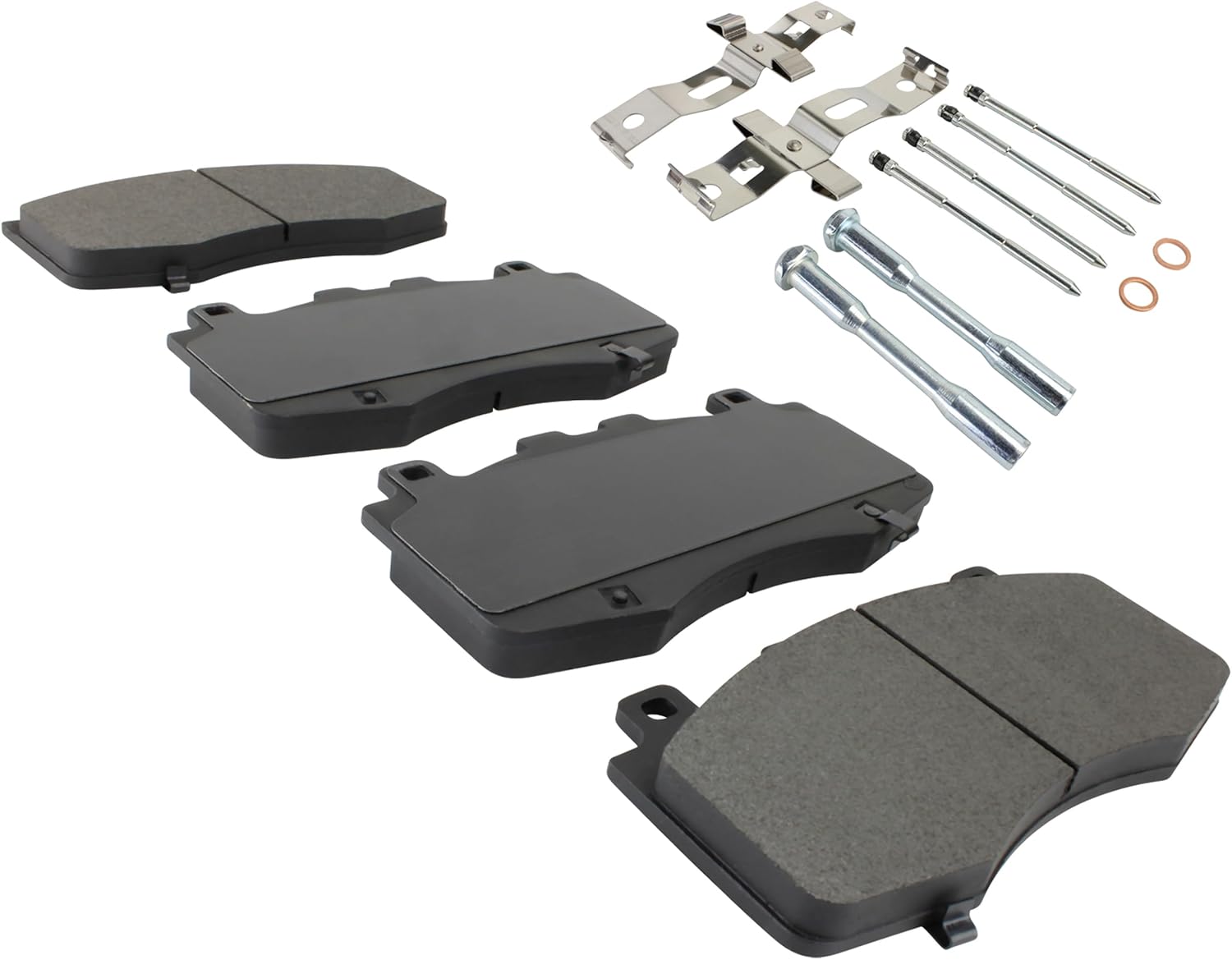 QUALITY-BUILT Front Semi-Metallic Brake Pads, Premium 1001-2152M, Compatible with 2018-2022 Dodge/Jeep (Durango,Grand Cherokee)
