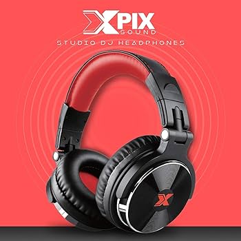 ミュージック Hdhddhd Amazon.com: XPIX Pro DJ Headphones Closed Back Over Ear