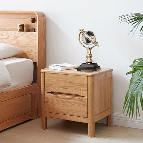 Miniatura 6 de Globo del mundo con soporte de esfera de cristal, decoración de escritorio de lujo, bola de cristal de 11 pulgadas para oficina y hogar