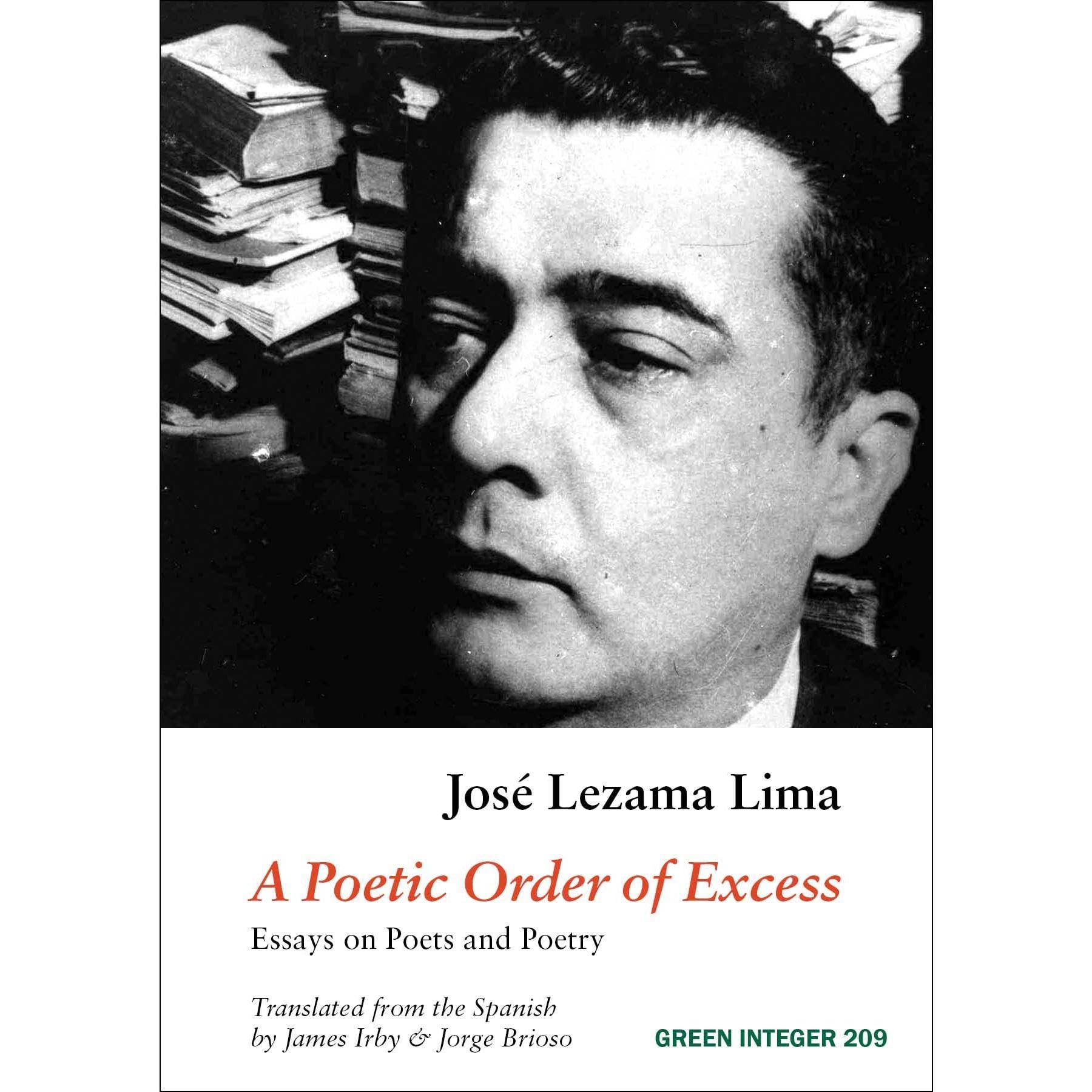 A Poetic Order of Excess: Essays on Poets and Poetry
