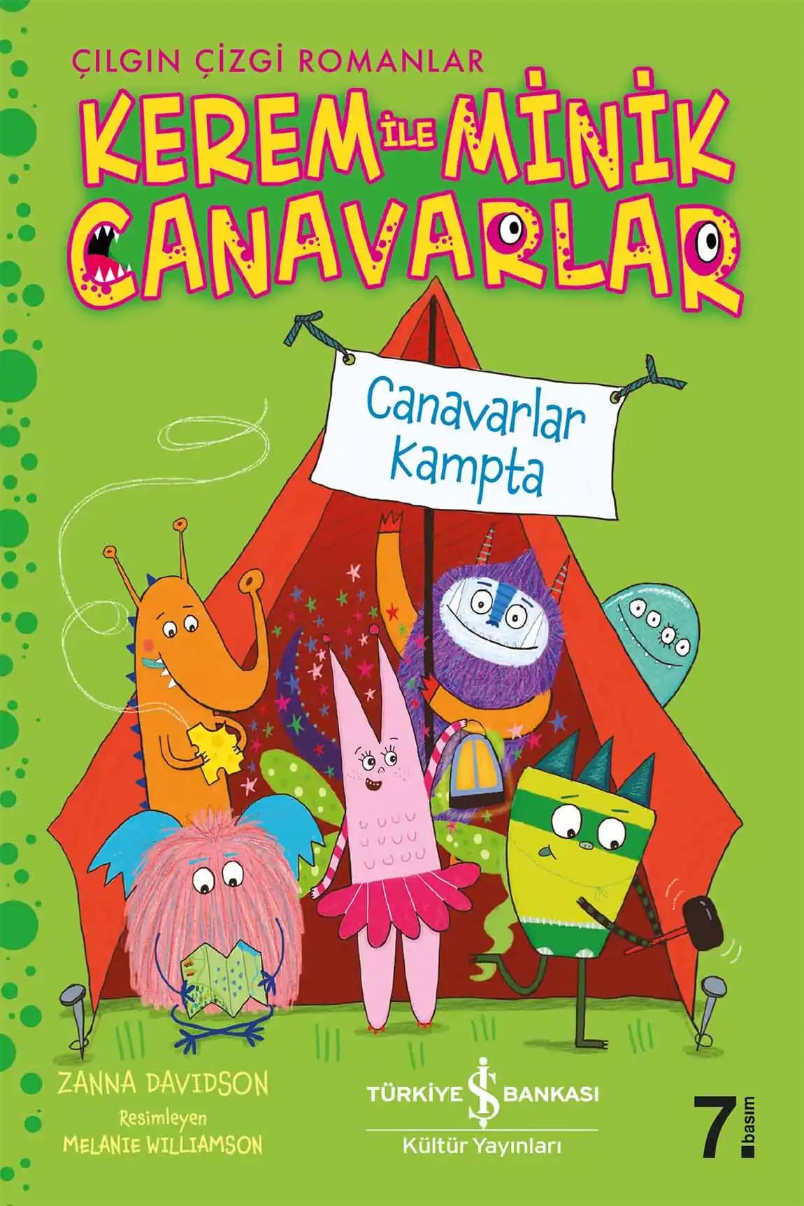 Kerem ile Minik Canavarlar, Canavarlar Kampta: Çılgın Çizgi Romanlar