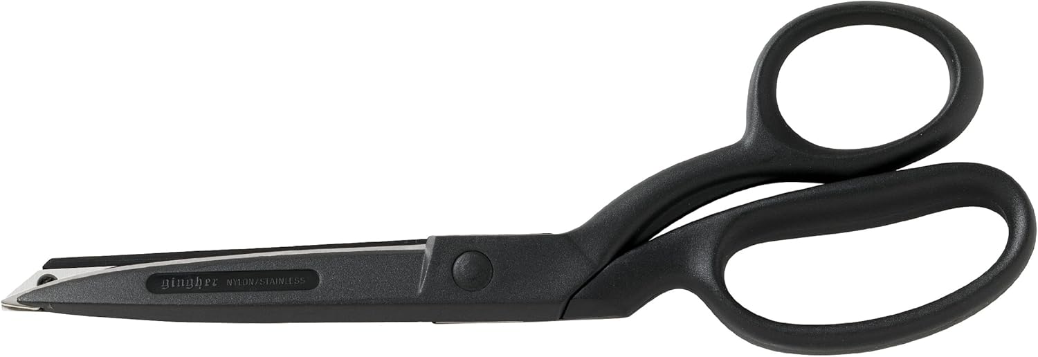 Gingher 8 Inch Featherweight Bent Trimmers, Industrial Pack (6580NS-8)