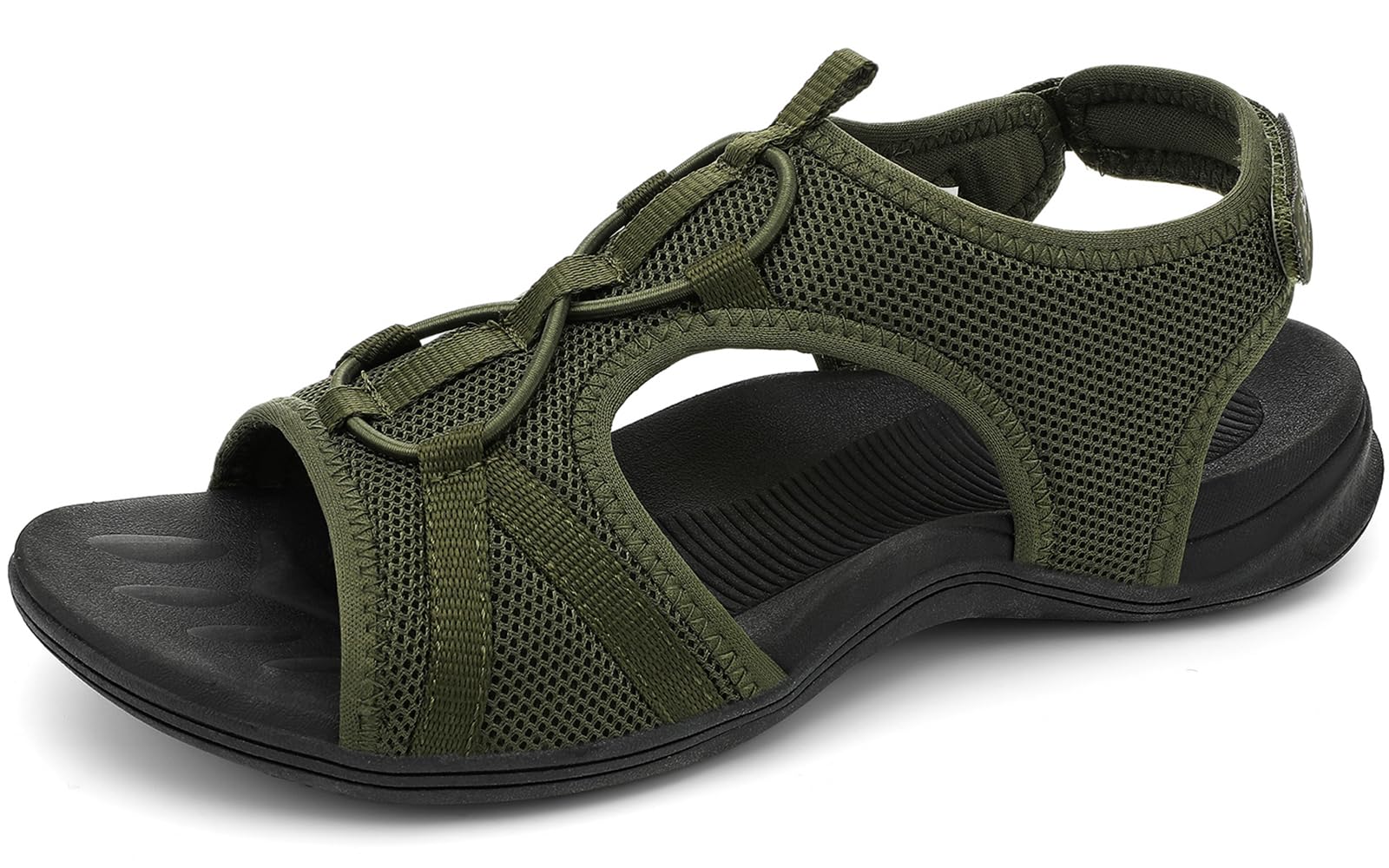 UBFEN Womens Comfort Hiking Sandals, Outdoor Lightweight Sport Footwear