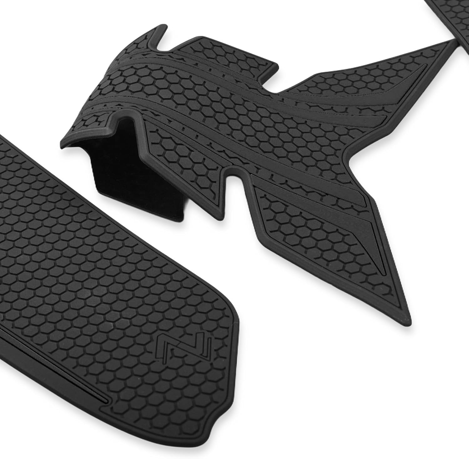 Motorcycle for Kawasaki Z 900 2017-2025 Tank Pads Side Gas Knee Grip Protective Sticker Decal Knee Grip Traction pad (Black)