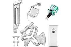 YEQIN Magnetic Seam Guide and Plum Blossom Positioning Gauge for Sewing Machine