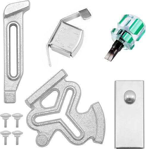 YEQIN Guía magnética de costura y medidor de posicionamiento de flor de ciruelo para máquina de coser  con 4 tornillos  5 accesorios para máquinas