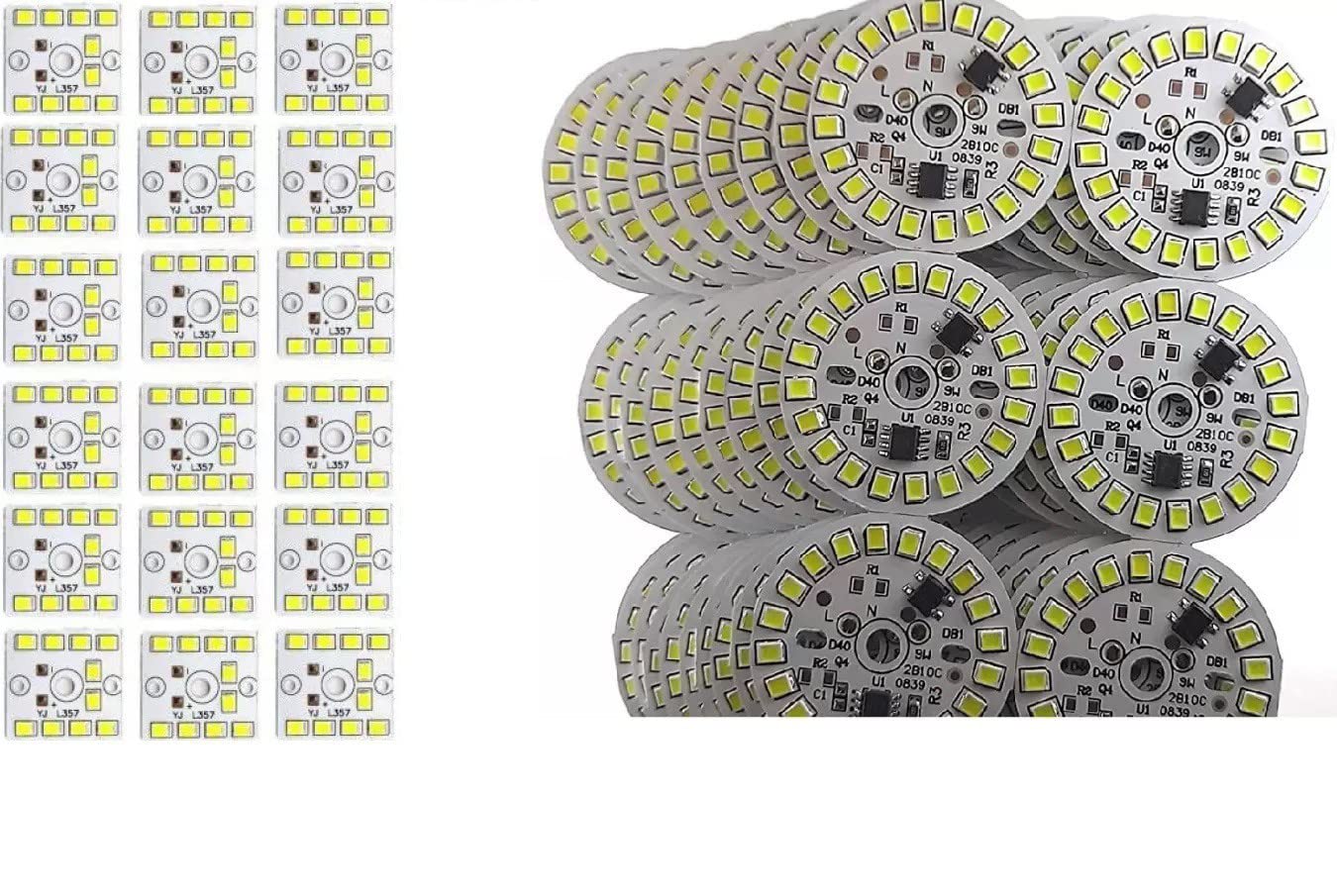 Buy SG FLASH 9w MCPCB With Pack of 20 DOB through 220V AC For Led Light ...