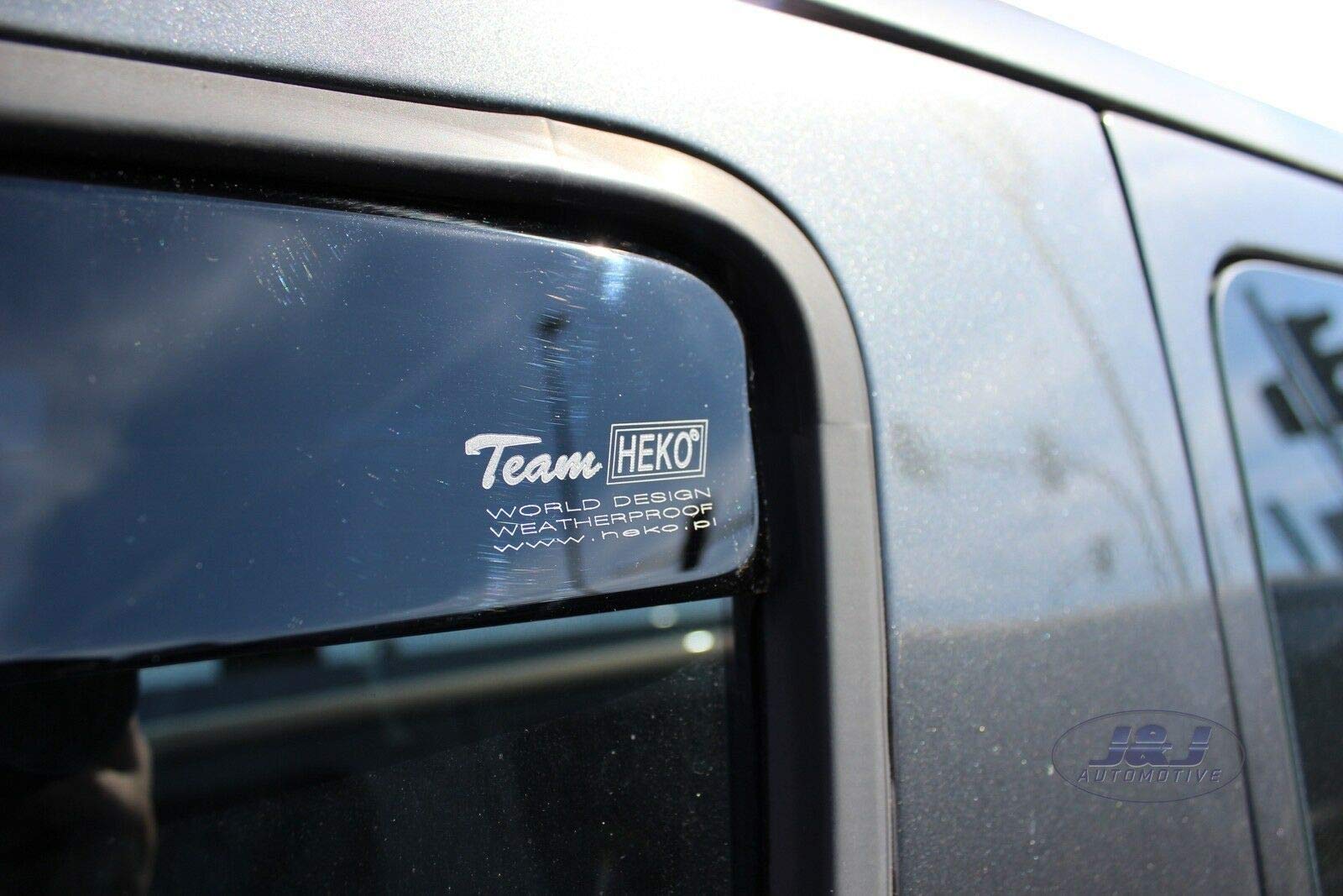 J&J AUTOMOTIVE Derivabrisas para FORD Transit Custom 2/4D 2012-Up 2 piezas