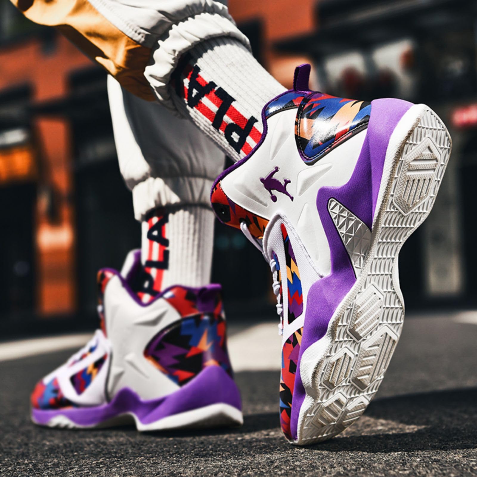High Top Anti Rutsch Basketball Schuhe Leichte und Bequeme Sportschuhe