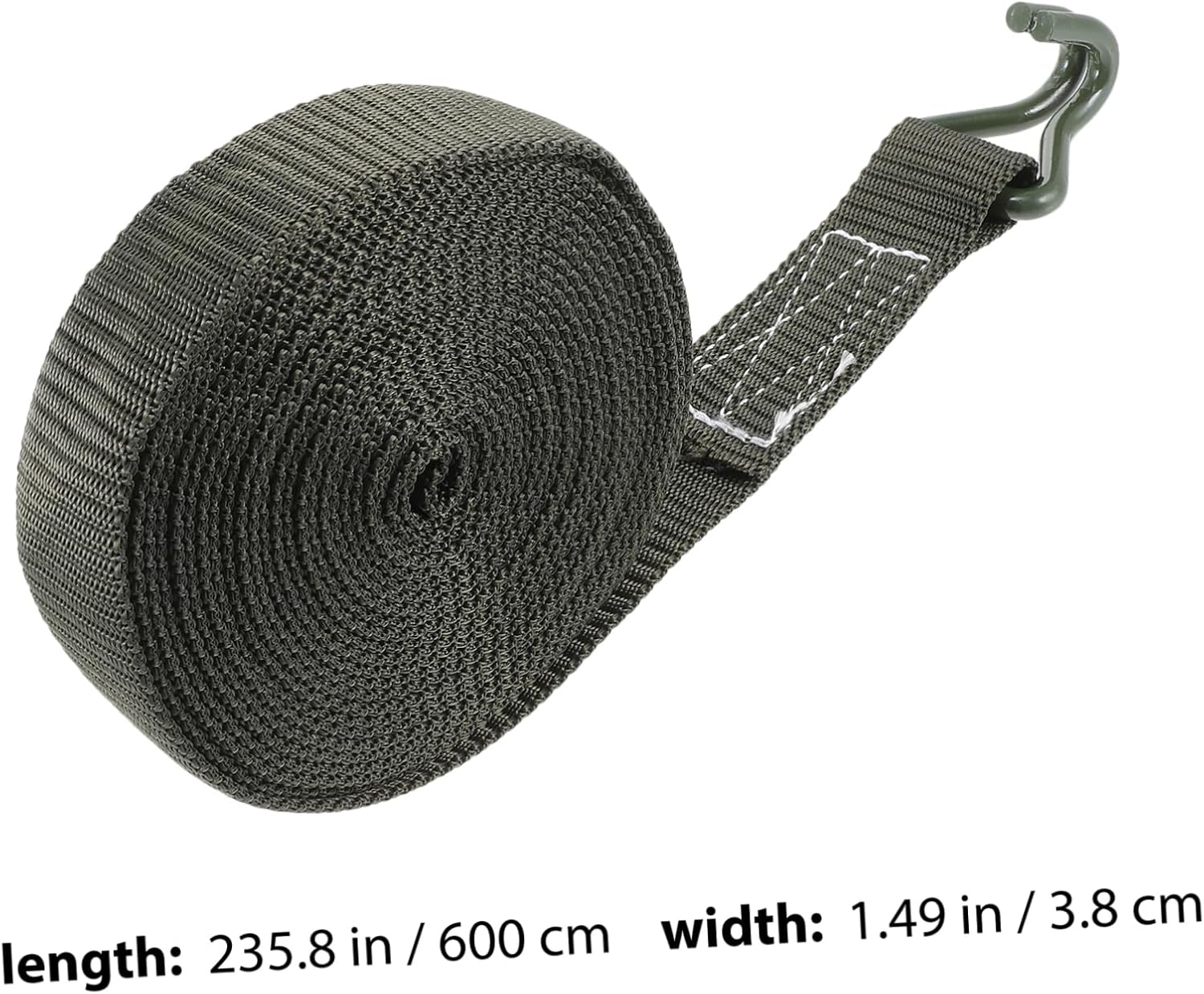 DOITOOL Heavy Duty Ratchet Straps for Trucks Auto Retract Ratchet Straps Rhino