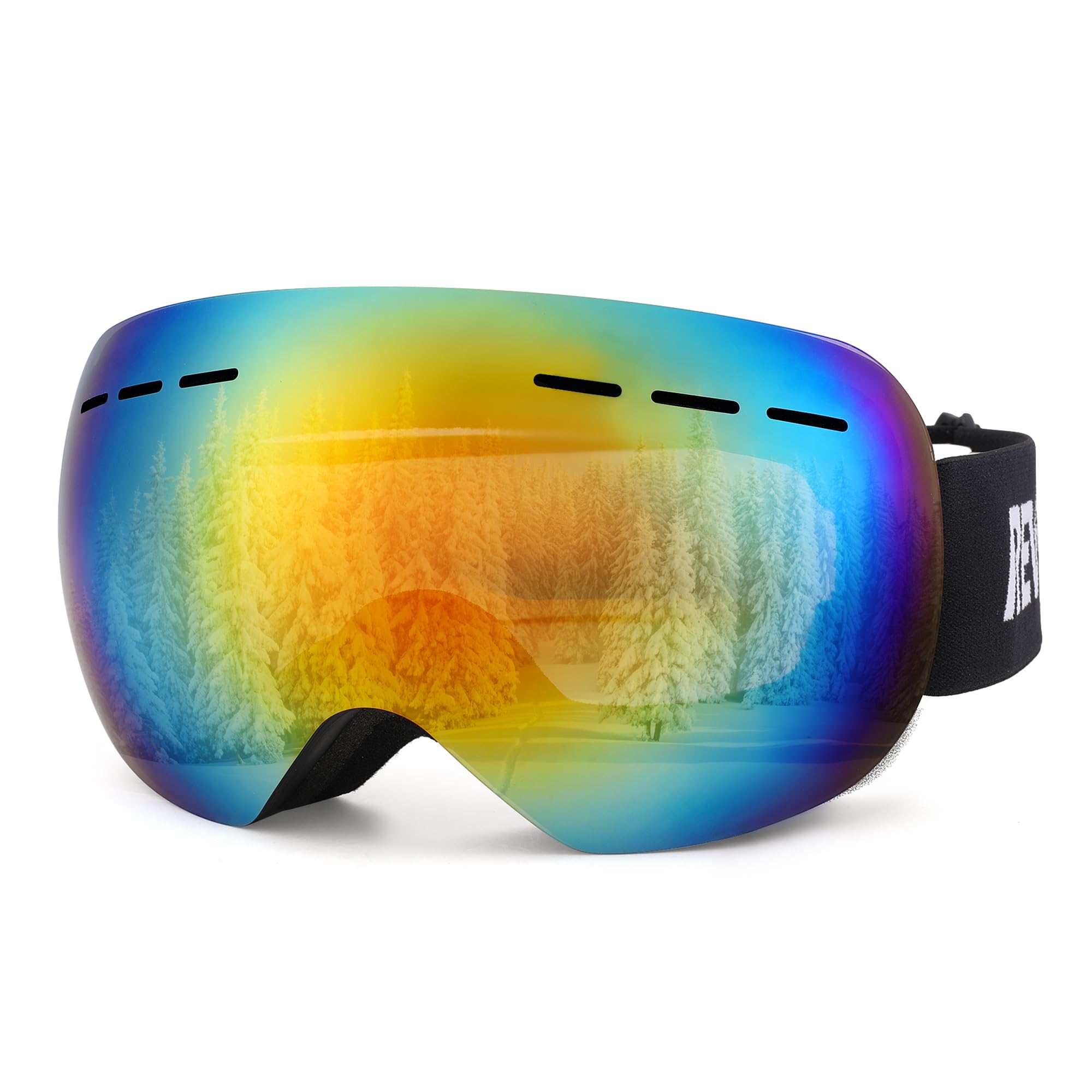 Occhiali da snowboard per uomini donne giovani, sci, pattinaggio su ghiaccio, campeggio invernale, motoslitta, alpinismo, protezione UV