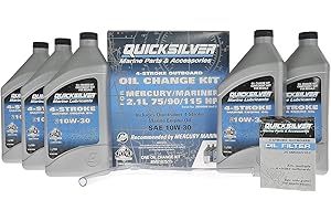 Best Oil For Mercury Optimax 115: Quicksilver Oil Change Kit