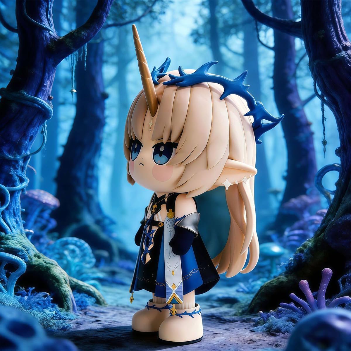 W-W Cartethyia Mini Figure Anime Game Characters PVC image 2