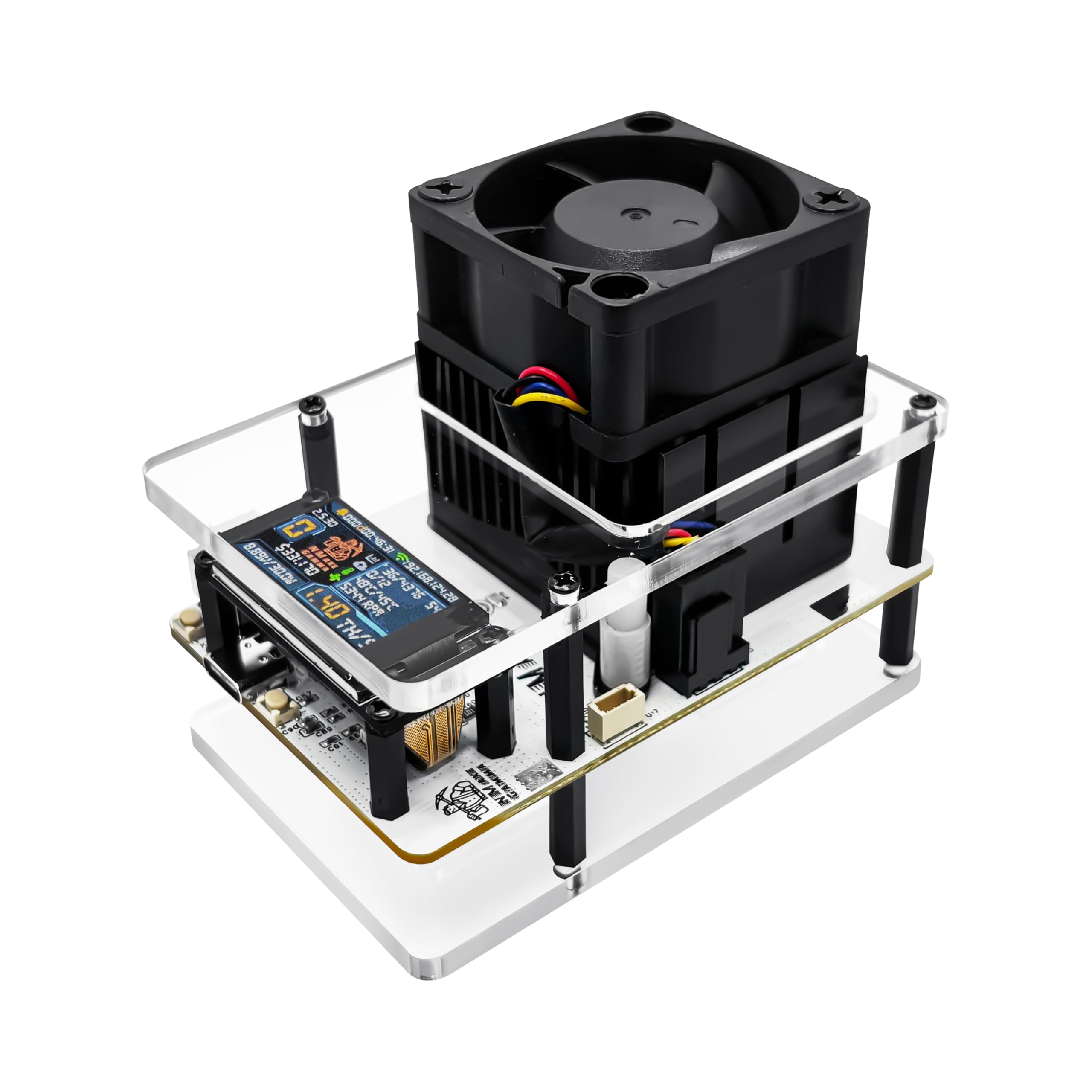 Bitaxe Gamma Miner Crypto Miner NMAxe 1.2TH/s ASIC Crypto BTC Miner Solo  Lottery BM1370 WiFi Chip Bluetooth 20W Mining Low Power Crypto Machine :  Amazon.com.be: Electronics