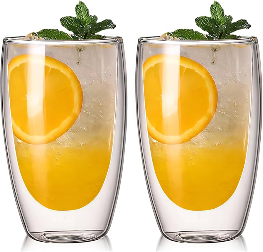 Amazon | SUKIZUKI ダブルウォール 2重 グラス 二重構造 耐熱 コップ