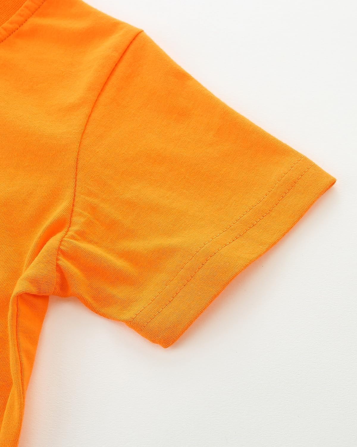 Toddler Boys Girls Kids Spooky Holiday T-Shirt Excavator Pumpkin Short Sleeve Party Tops Size 2-7t - Image 4