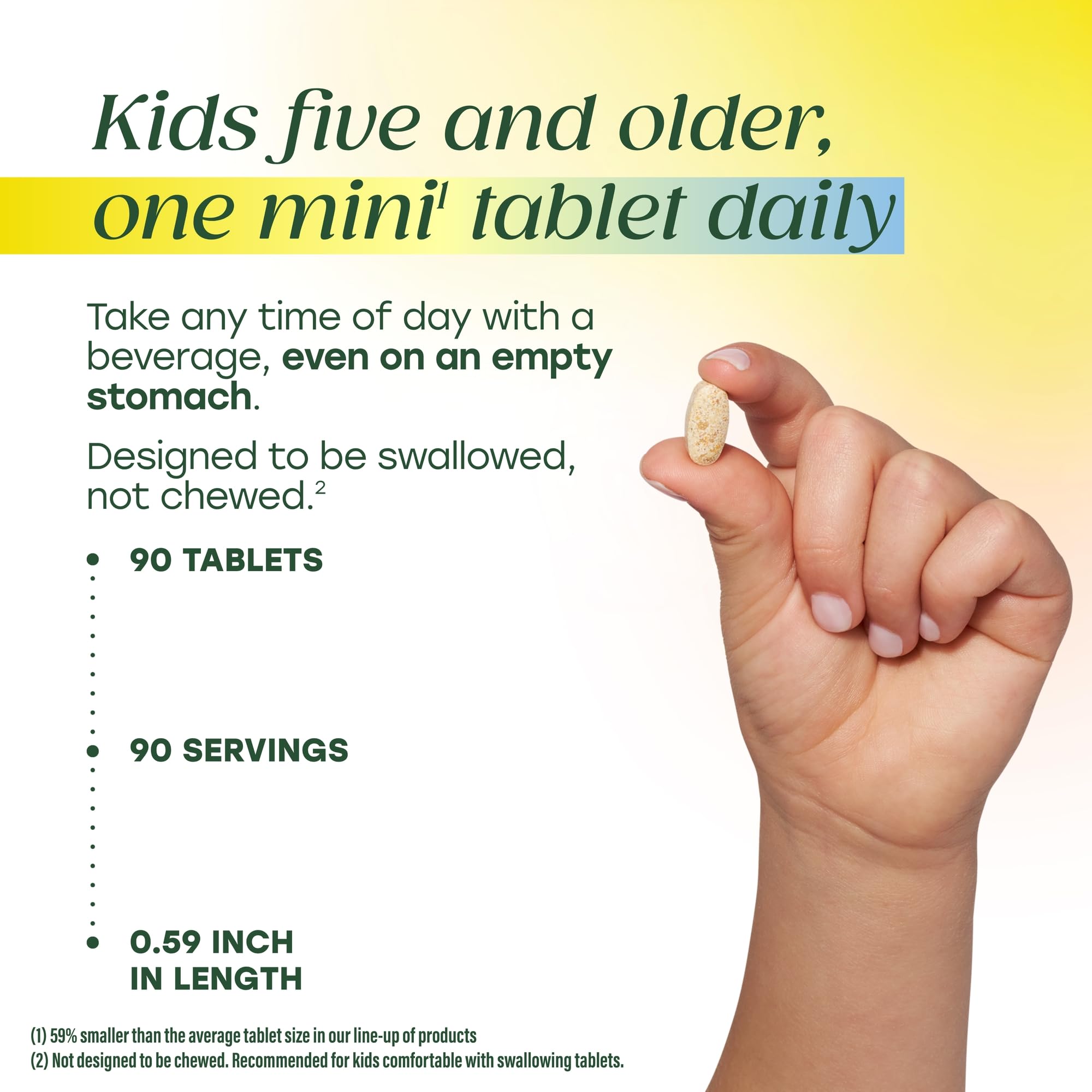 MegaFood Kids Vitamin B Complex, Cellular Energy Support, 90 Mini Tablets — Amazon image 6