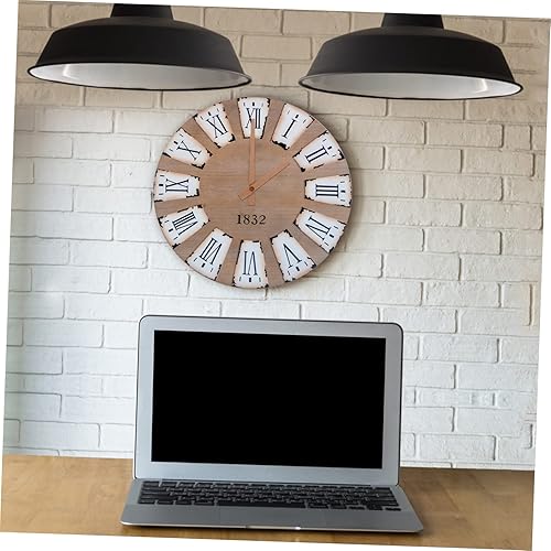 Miniatura 6 de Housoutil Kit de puntero de madera Accesorios de herramientas Accesorios electrónicos Reloj de pared Reloj de pared Piezas DIY Reloj de pared