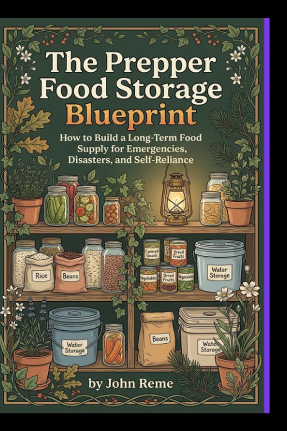 The Prepper Food Storage Blueprint: How to Build a Long-Term Food Supply for Emergencies, Disasters, and Self-Reliance (Survival Handbooks For All)