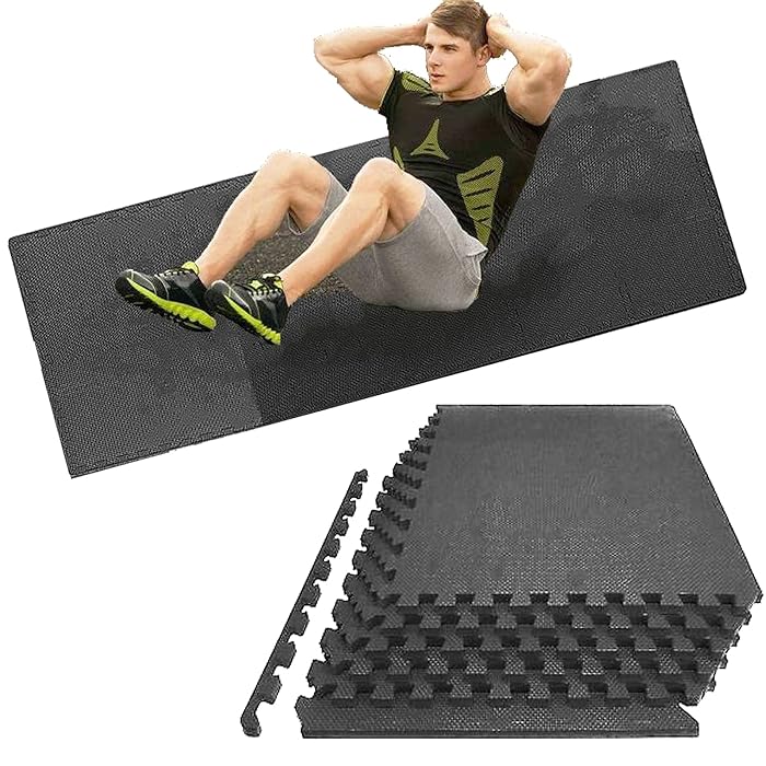 Buy EVA Foam Mats 60x60cm, Interlocking Eva Soft Foam Exercise Floor