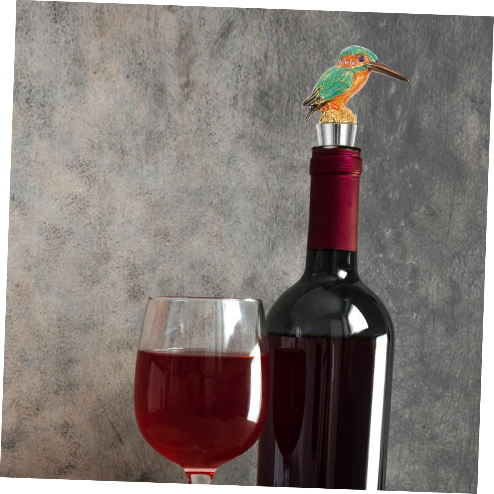Amosfun 3 Stk Kork Weinstopfen Vakuumieren Verschlussstopfen Für Weinflaschen Coole Weinstopper Weinflaschenverschlüsse Wein Vakuum Personalisierter Weinstopper Weinbewahrer Keramik Golden