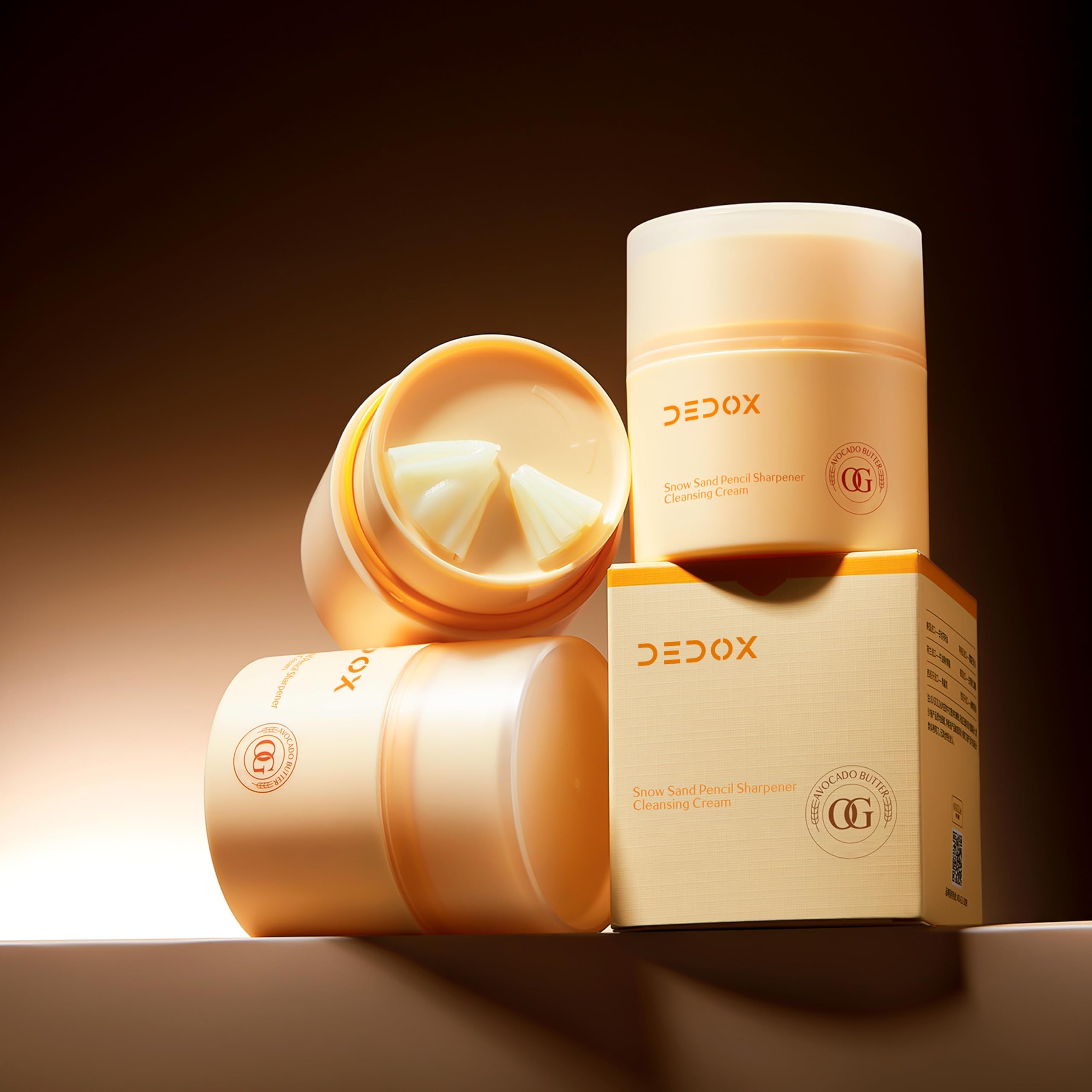 Dedox Snow Pearl Cleansing Balm 45g | Gentle Makeup Remover & Oil Cleanser | Hydrating & Non-Greasy | Mess-Free & Hygienic