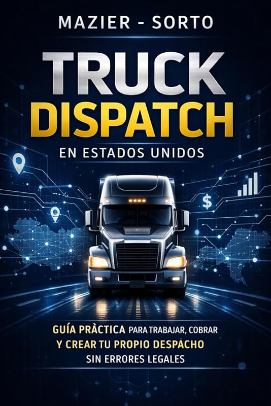 Truck Dispatch en Estados Unidos: Guia Practica para TRabajar, Cobrar y Crear tu Propio Negocio sin Errores Legales (Spanish Edition)