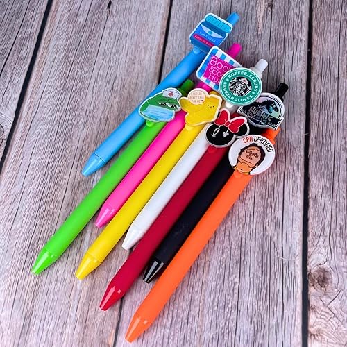 Miniatura 4 de Juego de 8 bolígrafos divertidos para enfermera, a granel, sarcástico, lindo juego de bolígrafos para enfermeras, estudiantes, asistentes médicos,