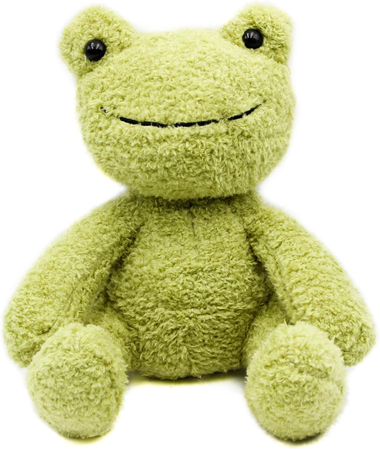 9Inch Green Frog Plush Stuffed Animal, Cute Frog Plushie Doll, Toys